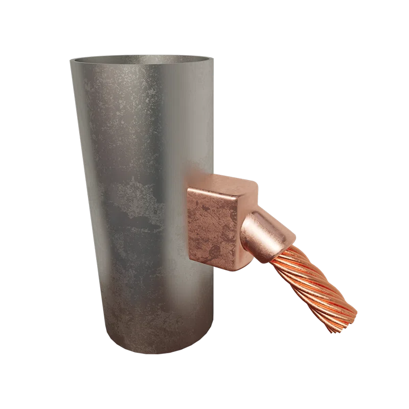 Cable to 45 to Vertical Tube Mold TGM C45TV
